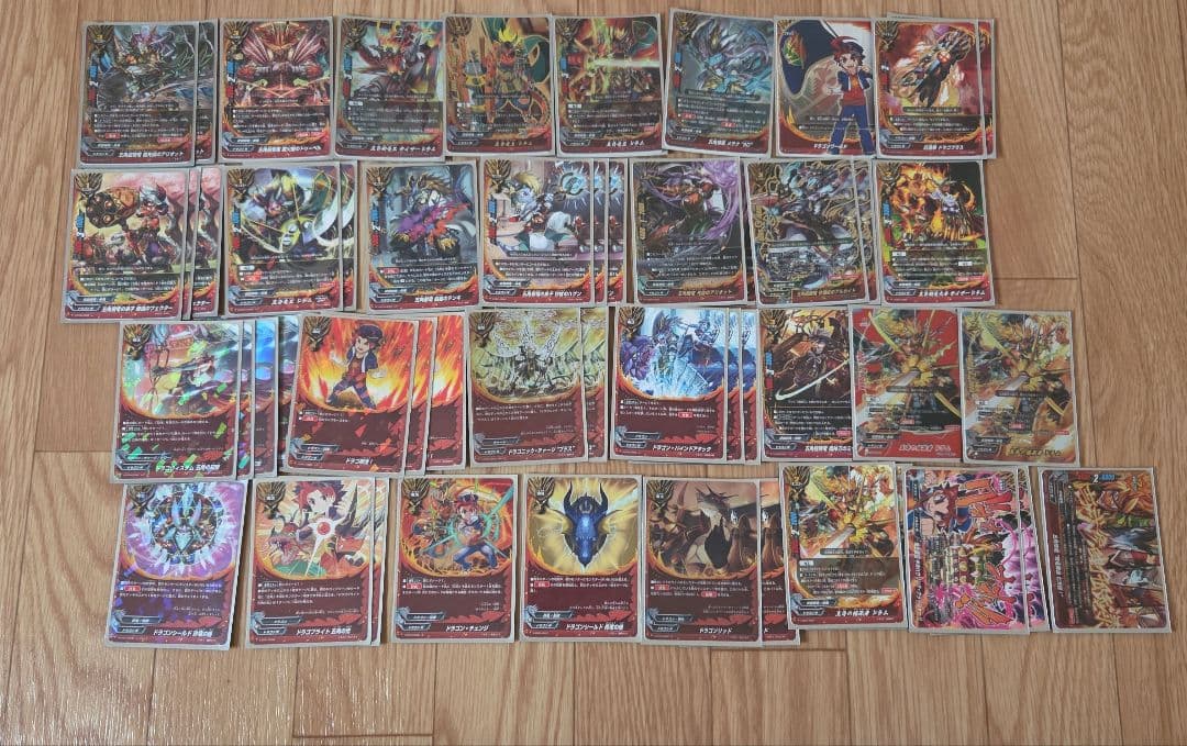 バディファイト　ドラゴンワールド　五角竜王デッキ