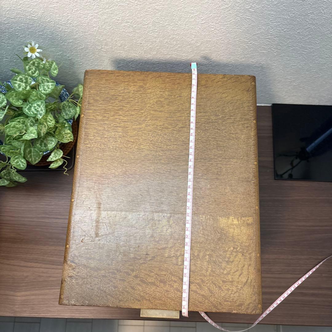 F*y様 木製レターケース 引き出し 6段収納 昭和レトロ 書類入れ 小物