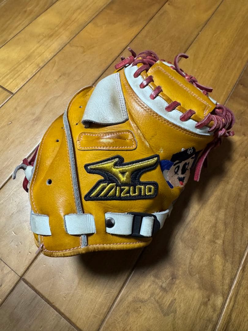 ‼️プロ野球選手支給品‼️硬式キャッチャーミット プロステイタス ゼット 限定 硬式 キャッチャーミット 小指2本入れ 森