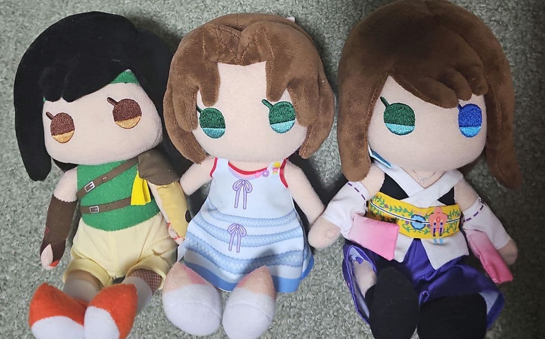 ファイナルファンタジー ぬいぐるみ 3体セット