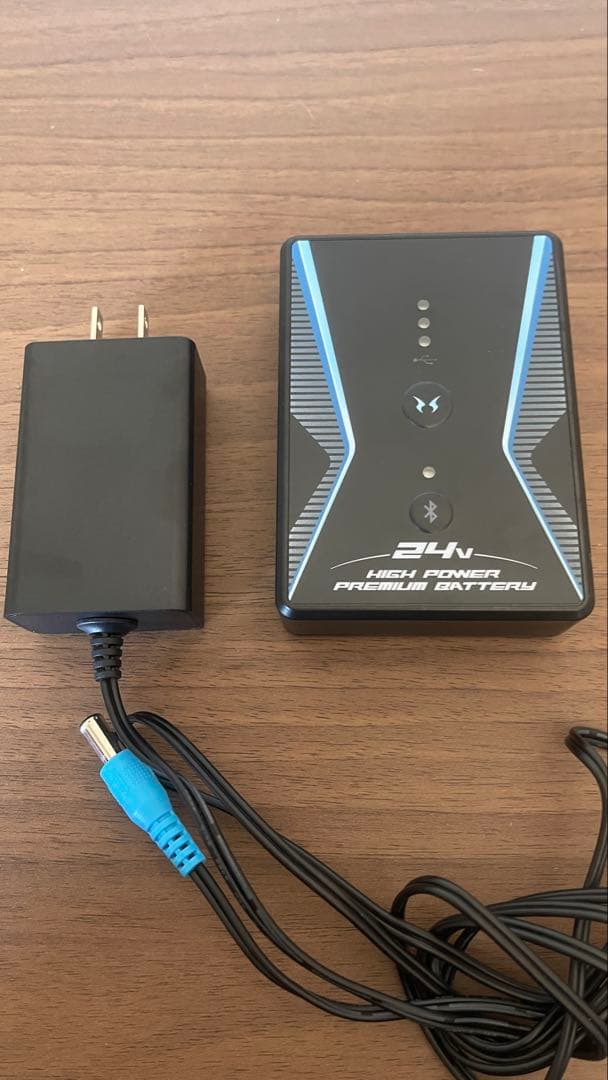 空調服用ハイパワー24VバッテリーBluetooth対応 風神服 空調風神服 24V対応 デバイス(ファン+日本製24vバッテリー)_スターターset