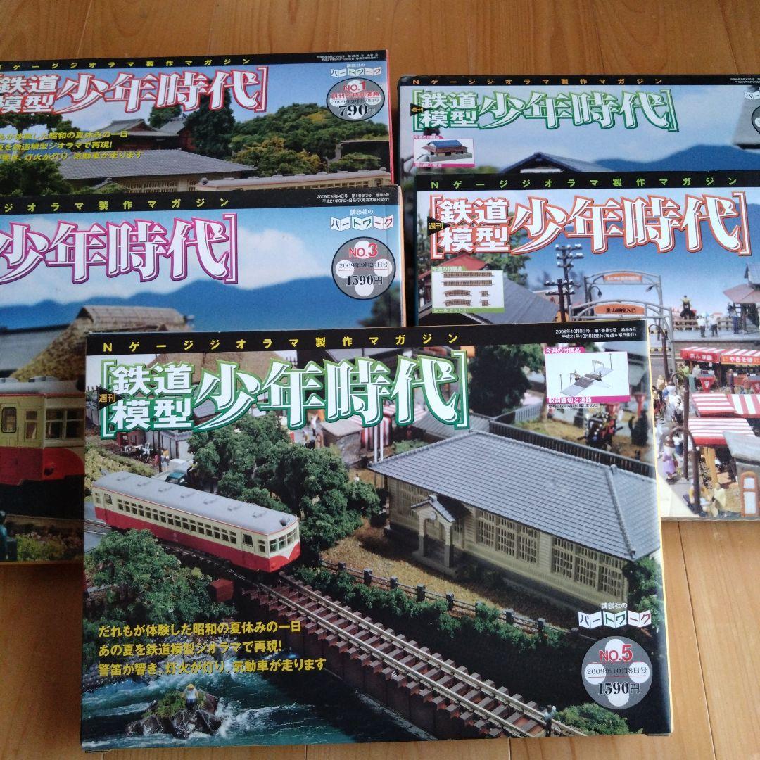 鉄道模型　少年時代　創刊号〜No.5