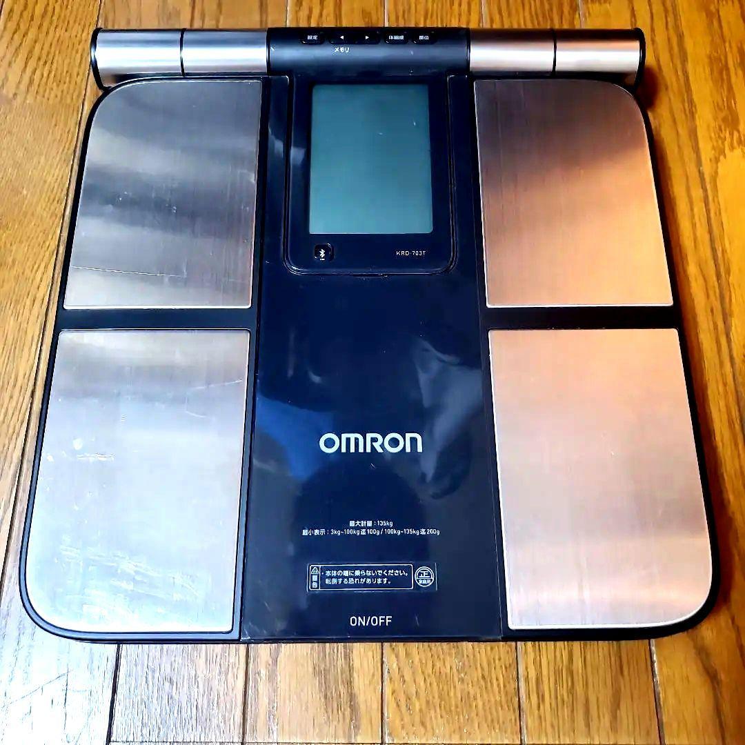 OMRON KRD-703T 体脂肪計・体組成計 体重計