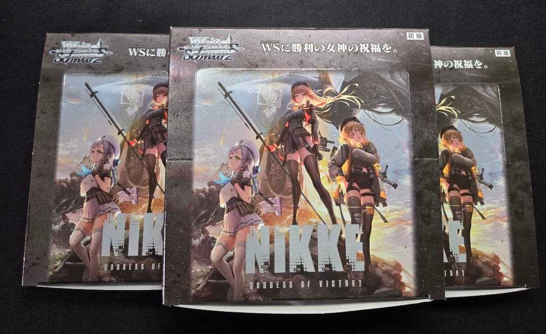 ヴァイスシュヴァルツ　nikke 3box シュリンクなし 勝利の女神：NIKKE ｜ ヴァイスシュヴァルツ｜Weiβ Schwarz
