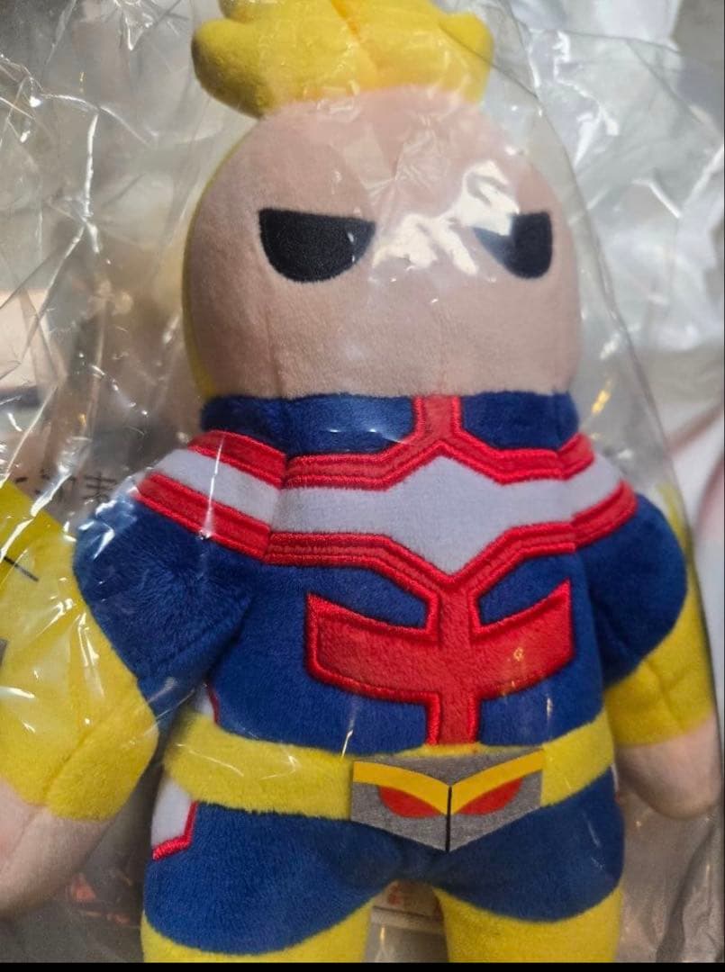 オールマイト ぬいぐるみ 約20cm 紡がれる思い ヒロアカ 一番くじ 紡がれる想い E章 オールマイトサウンドぬいぐるみ