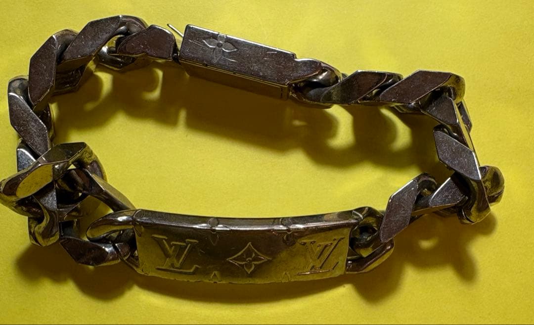 ルイヴィトン　チェーンブレスレット　モノグラム　旧　M62486