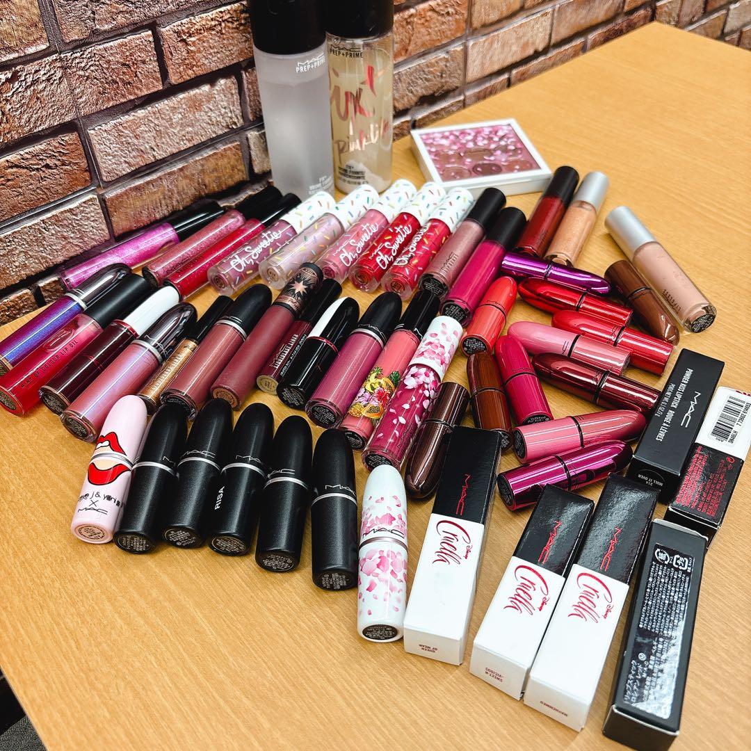 ☆MACオンリー　未使用多め　MACコスメおまとめ　約60点