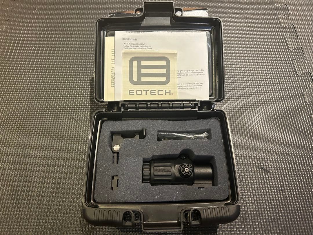 EoTech G33 3xマグニファイア 2021年製 実物 AIRSOFT97 本店通販部 / Evolution Gear EoTech G33 マグニファイア 3x