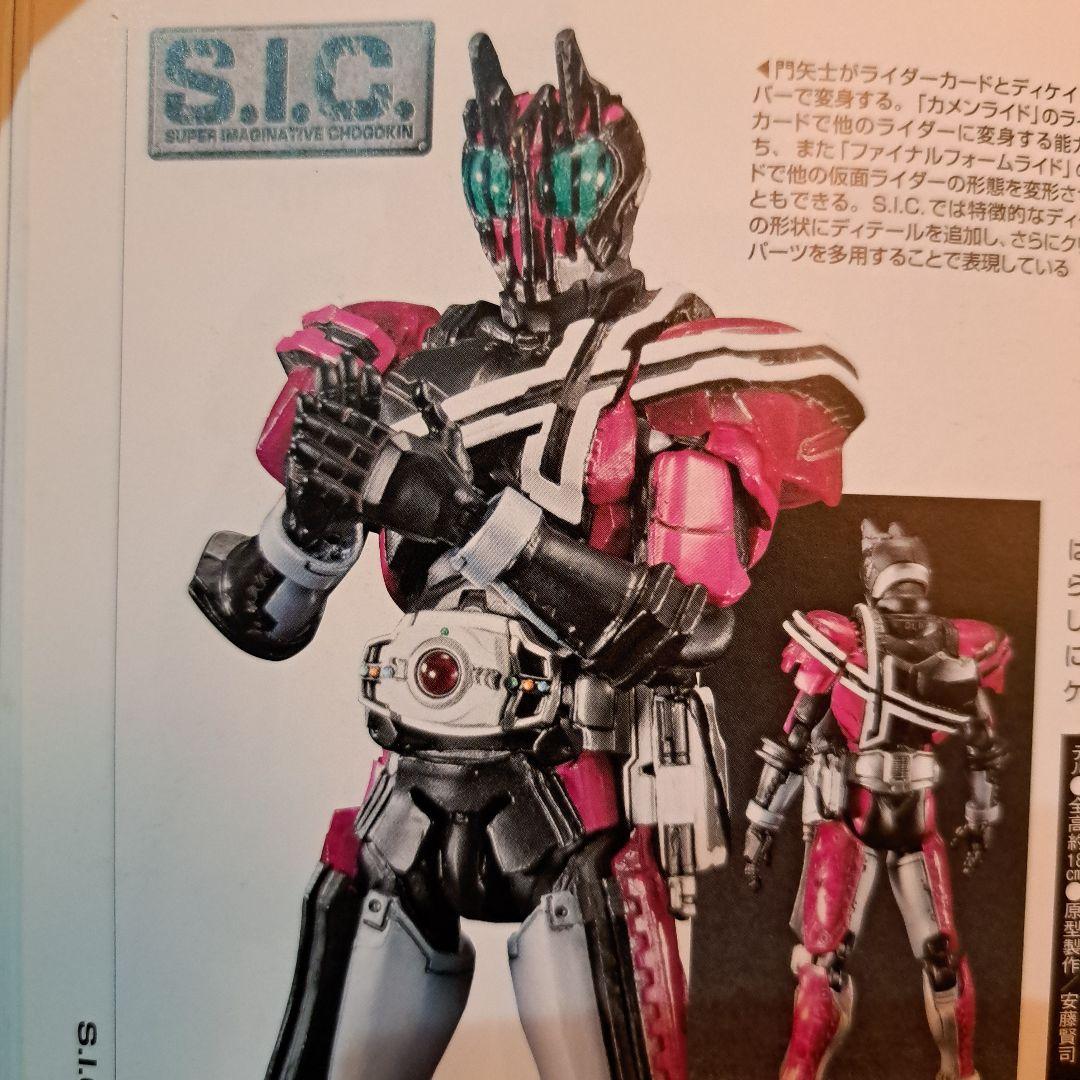 S.I.C. 仮面ライダー ディケイド　ディケイド×2、ディエンド×2　4体