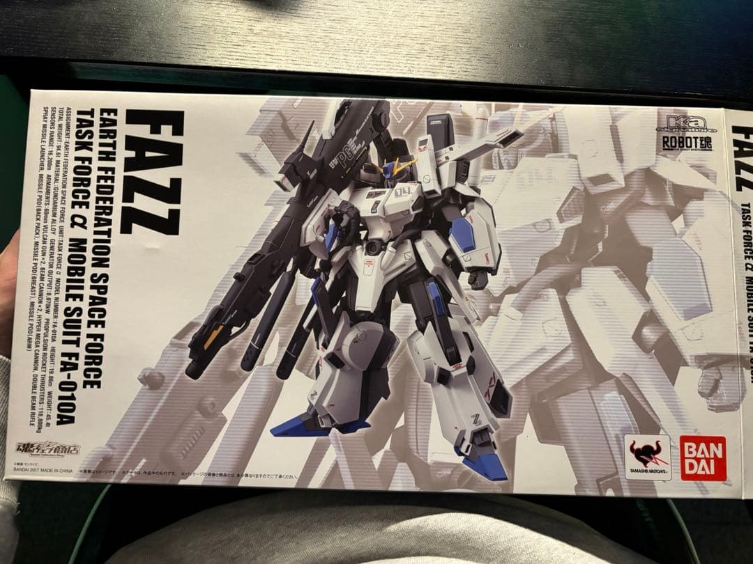 ROBOT魂 FAZZ Ka signature SIDE MS ROBOT Spirits Ka signature SIDE MS FAZZ Figure Mobile Suit Gundam