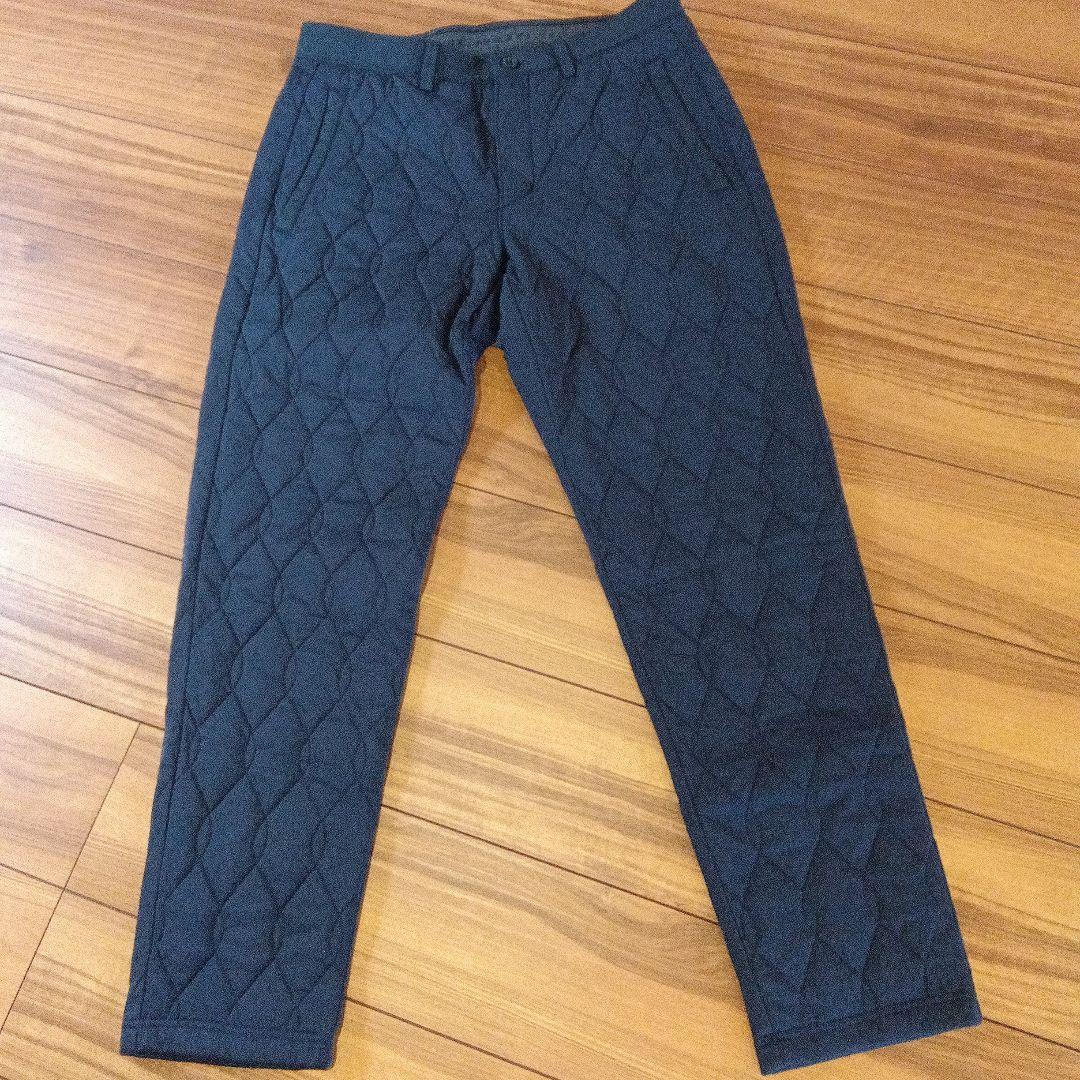 LX470 UNDER ARMOUR キルティングパンツ　黒 アンダーアーマー（UNDER ARMOUR）（メンズ）パンツ クロップドパンツ