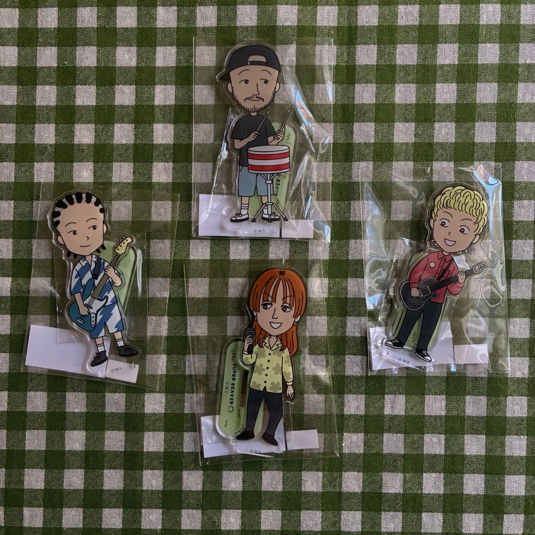 VILLAGE VANGUARD×SUPER BEAVER アクスタ未開封セット SUPER BEAVER × コジコジ』 ヴィレッジヴァンガード限定で発売決定