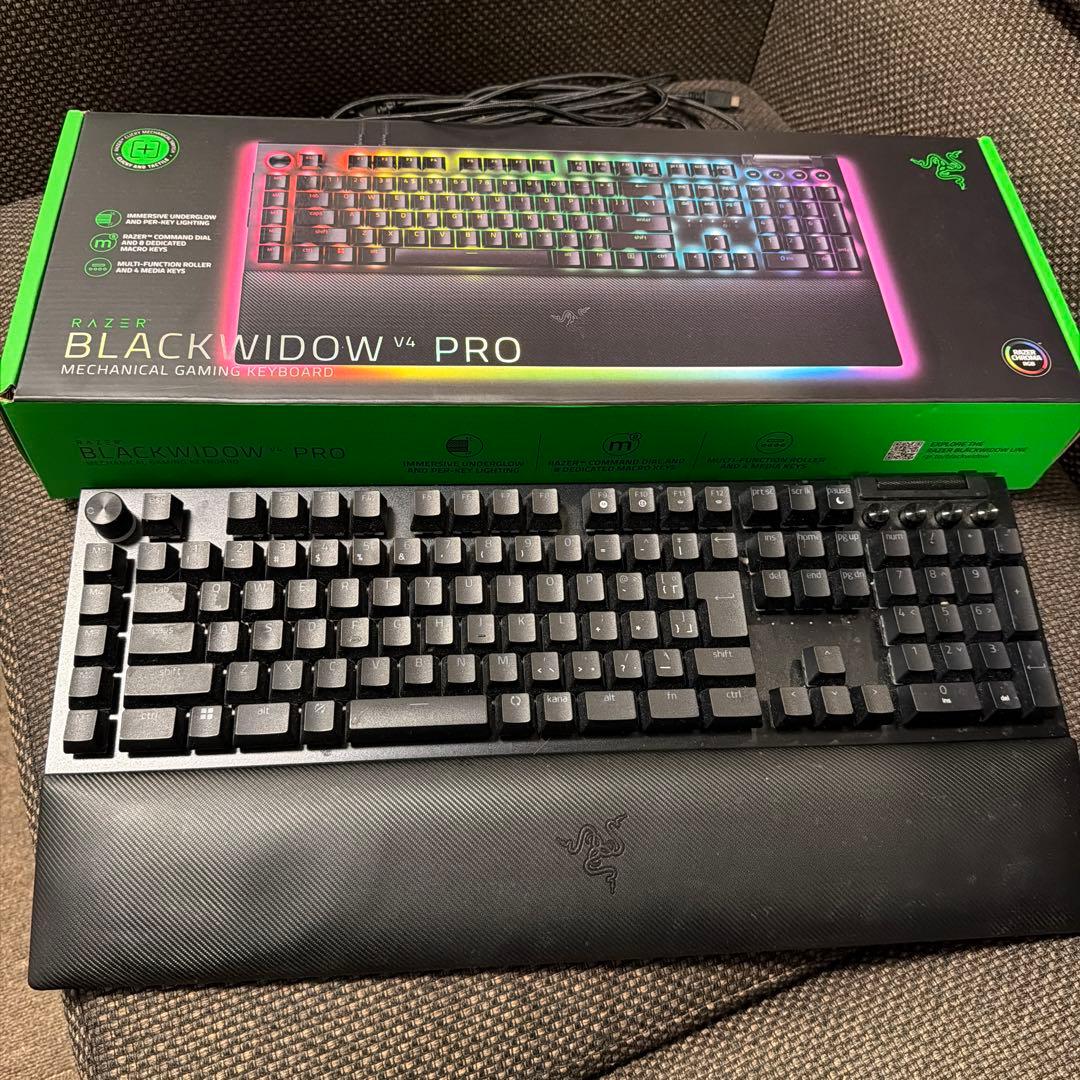 BLACKWIDOW V4 PRO日本語配列・1年程使用・美品