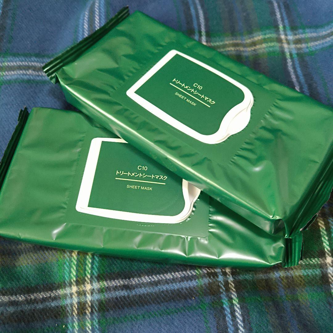 新品未開封☆無印良品C10 トリートメントシートマスク 4枚入り②定価3691円