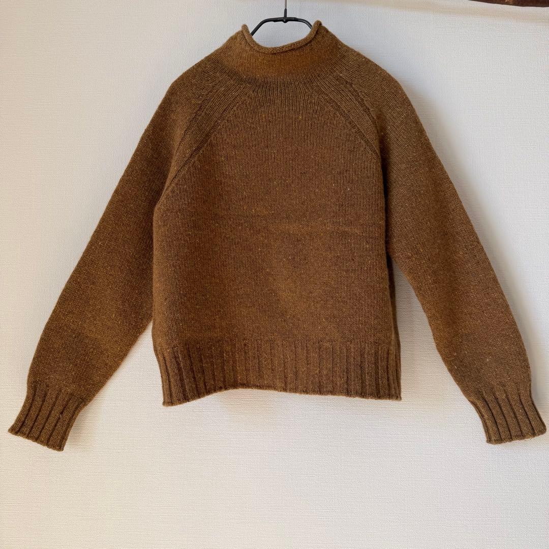 MARGARET HOWELL ブラウン ニット セーター II
