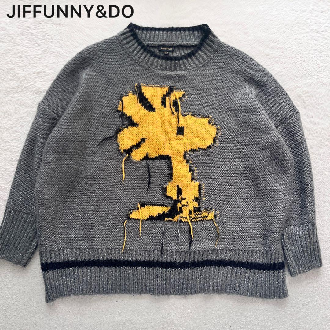 美品✨JIFFUNNY&DO ニット セーター ウッドストック スヌーピー