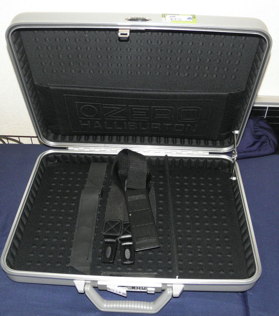 ​美品・凹みなし】ゼロハリバートン アルミ アタッシュケース A3対応 45cm