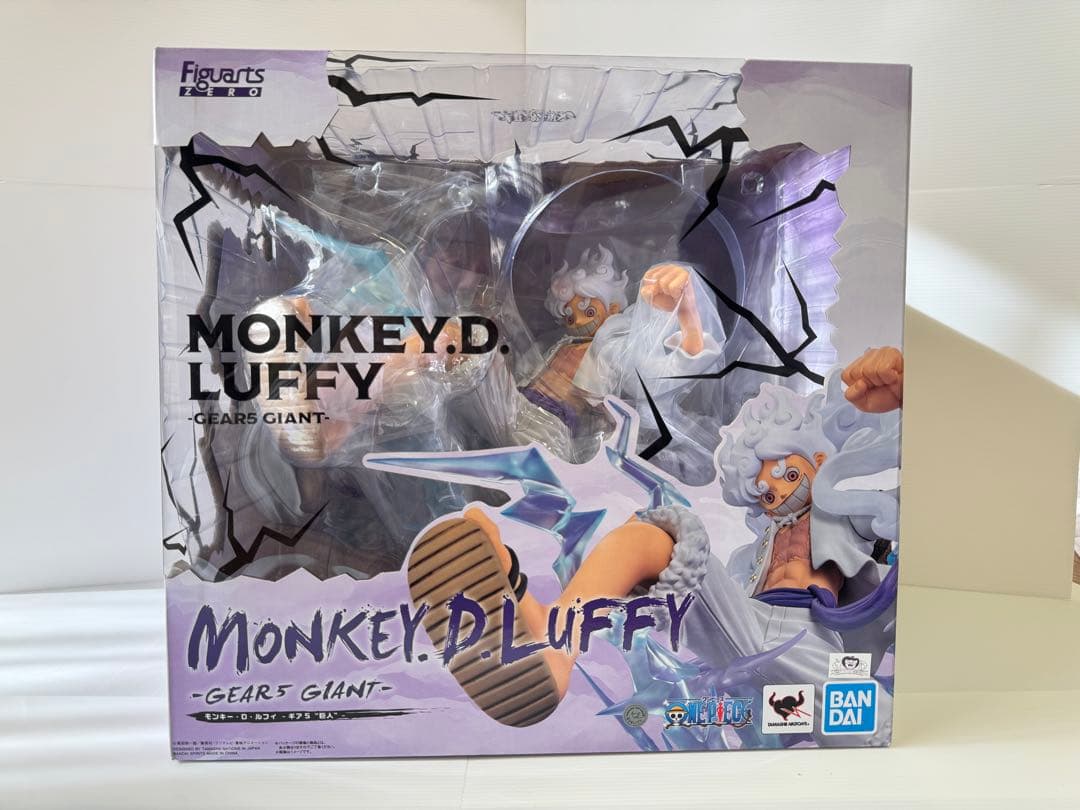 【新品未開封】フィギュアーツZERO 超激戦 ルフィ ギア5 巨人