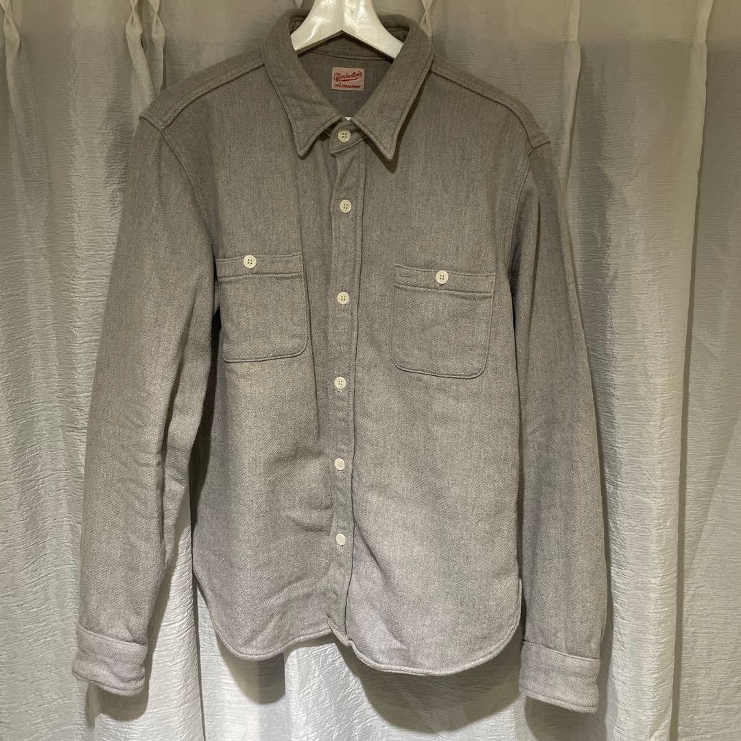 Tenderloin グレー ネルシャツ 長袖