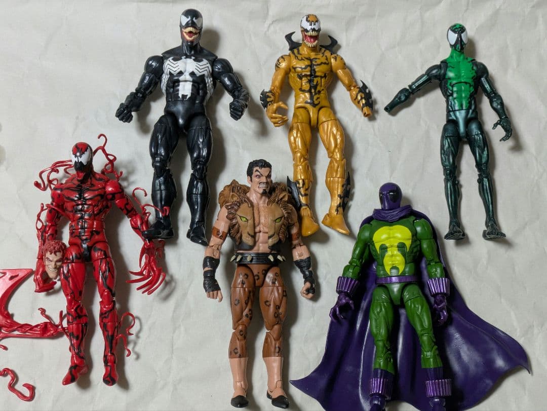 マーベルレジェンド・スパイダーマンヴィラン系のジャンクセット 9bf45e09c931344262f333d38a5090