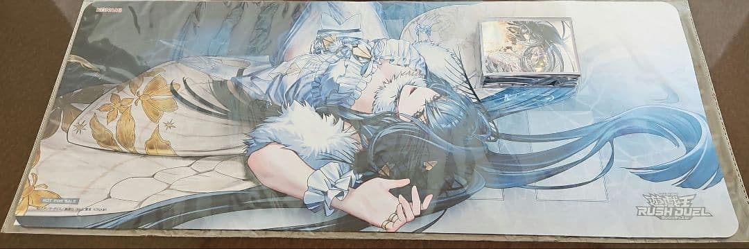 遊戯王ラッシュデュエル　現夢中のシルビクス　プレイマット　スリーブ