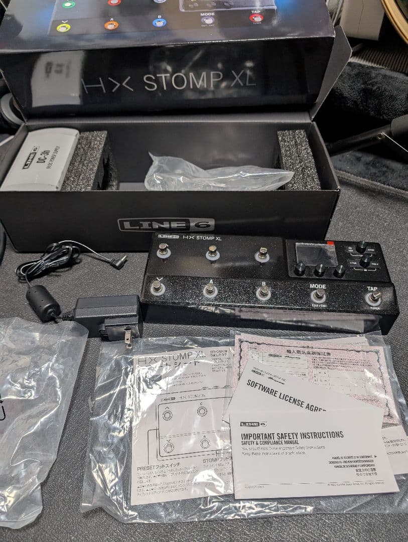 LINE6 HX STOMP XL　Helix 3.80 有料IR多数入