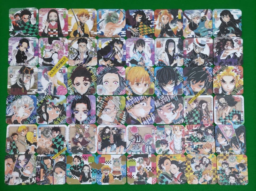 ⑤⑳ 鬼滅の刃　アートコースター　第1弾　45種+BOX特典3種　コンプリート 鬼滅の刃 アートコースター（R）単品(全45種/ランダム5枚セット) : 鬼