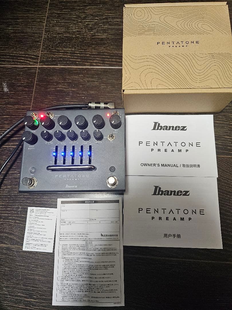 Ibanez PENTATONE プリアンプ ディストーション エフェクター