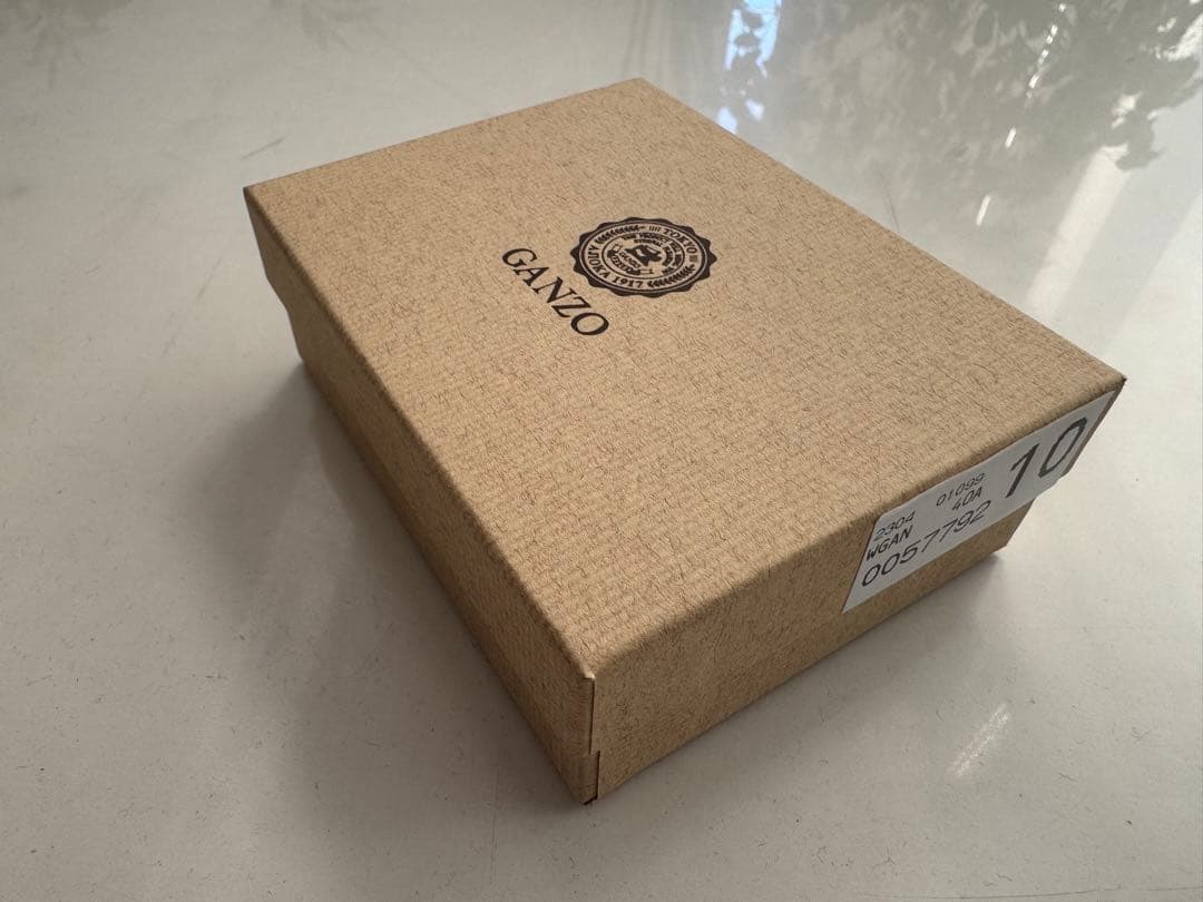 GANZO ブラック レザー ケース