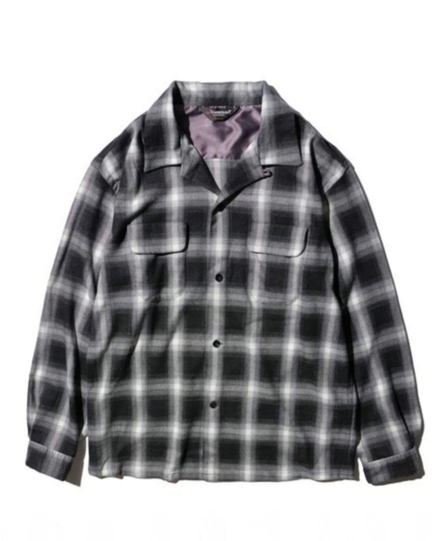 トップス TOWN CRAFT 50S W-FLAP LOOP COLLAR SHIRT