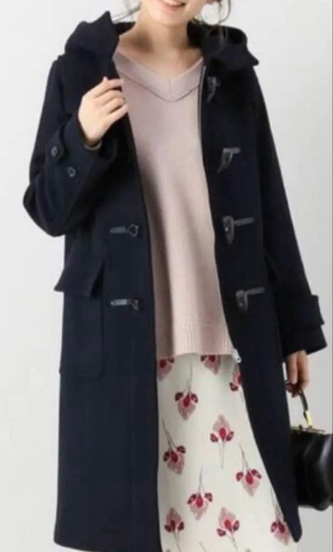 IENA 日本製 38 Super100s ダッフルコート新品未使用タグ付き