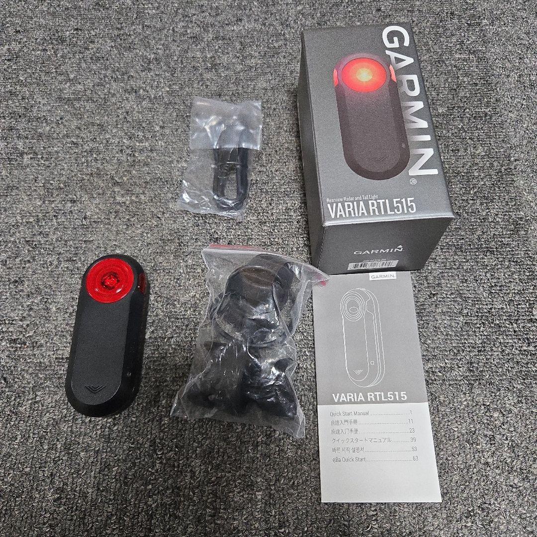 GARMIN VARIA RTL515 中古品 美品 ガーミン GARMIN バリア VARIA RTL515 レーダー機能付きリア
