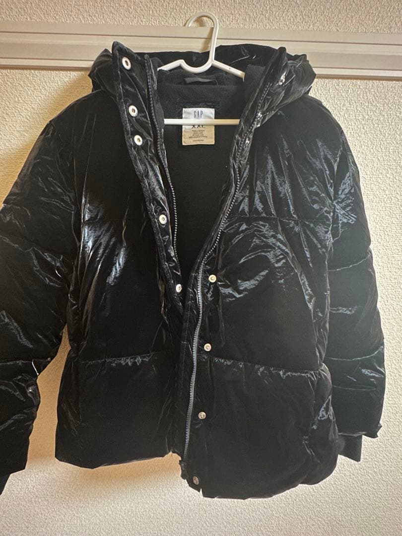 GAP ギャップ　パファージャケット　テカテカ　ダウン