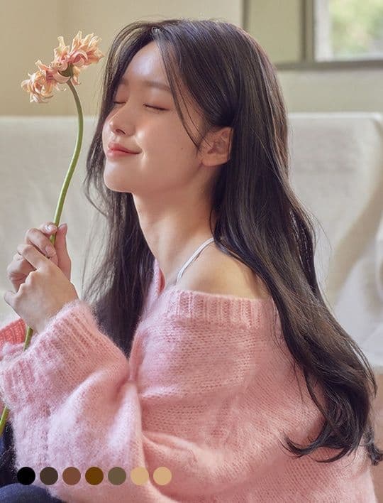 ピンクエイジ手植えフルウィッグリリカストレート