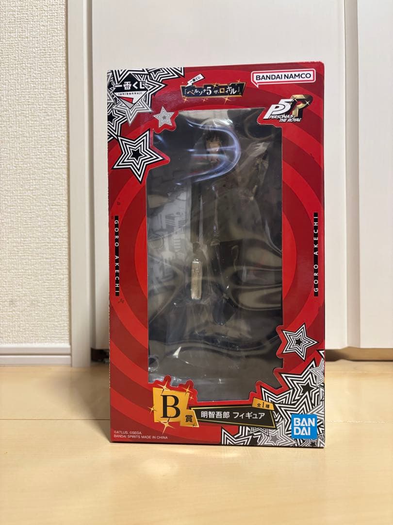 ペルソナ5R 一番くじ　明智吾郎　フィギュア ◤ #P5R いよいよ明日発売‼️ ◢ #一番くじ 『ペルソナ5 ザ・ロイヤル
