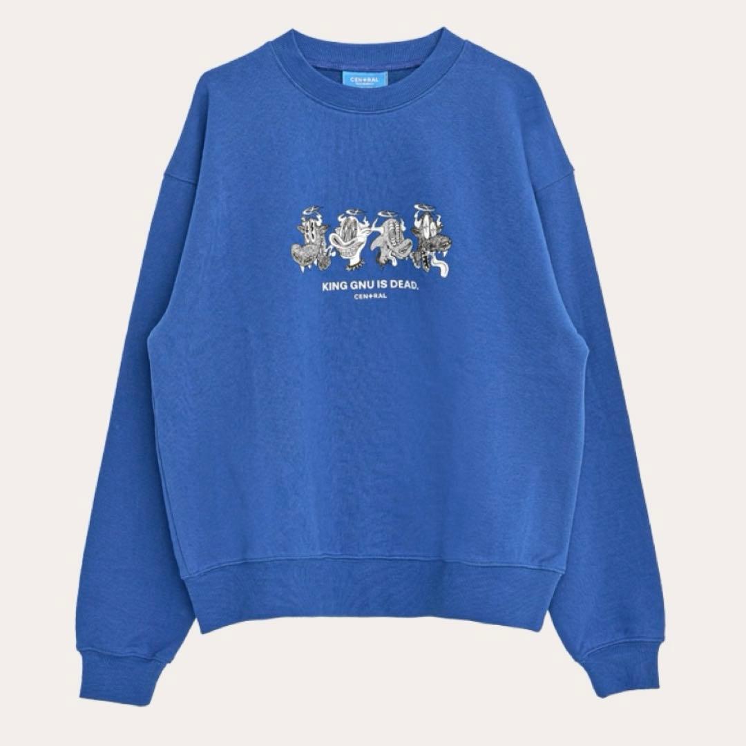 KG IS DEAD SWEATSHIRT　ブルー　XL　スウェット