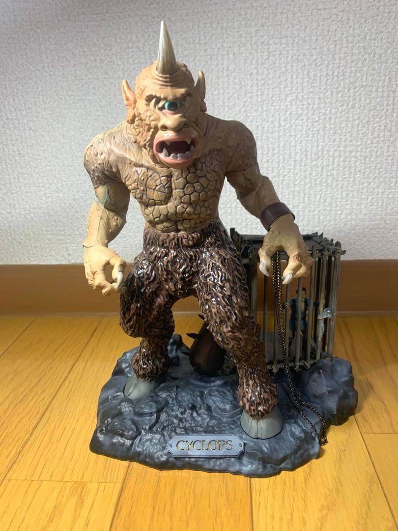 サイクロプス ／ シンドバッド7回目の航海 シンドバッド七回目の航海/ サイクロプス ソフビスタチュー 2本角 ver