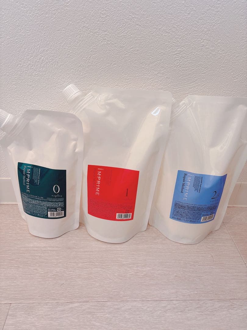 ナプラ リペアメソッドトリートメント 詰替 リフィル 3点セット