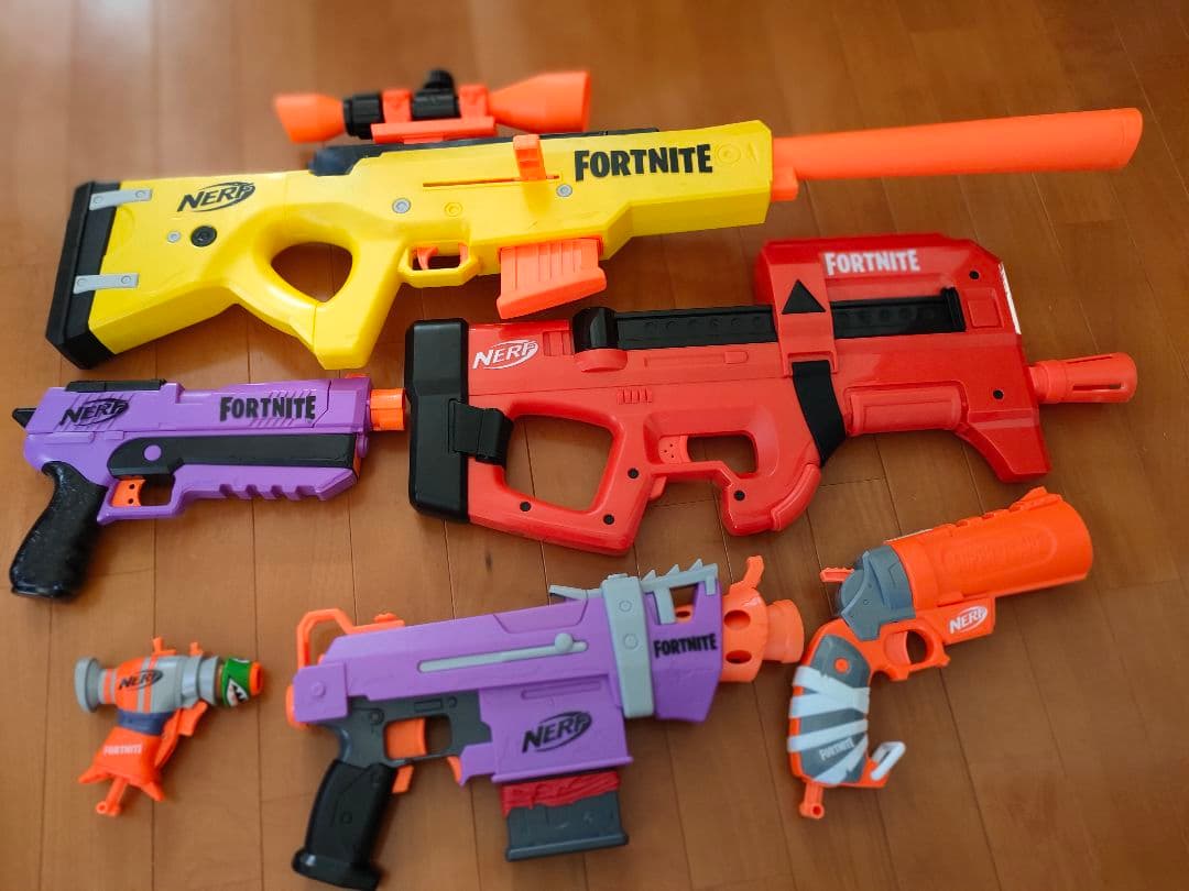 ナーフ　フォートナイト　いろいろ Amazon | ハズブロ(HASBRO) ナーフ フォートナイト Fortnite BLUE