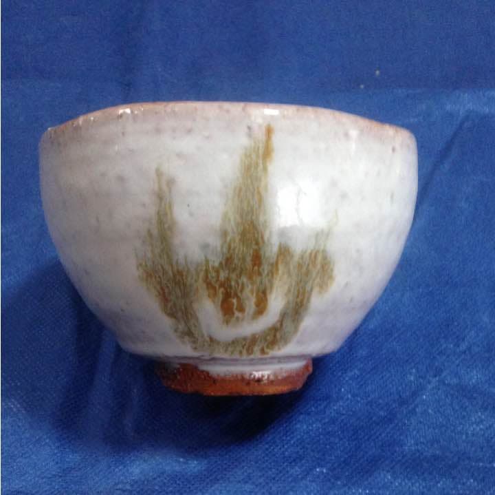 田原陶兵衞勅題茶碗「火」田原陶兵衞手紙付き 萩茶碗 十二代 田原陶兵衛(造) 共箱 | 古美術ささき