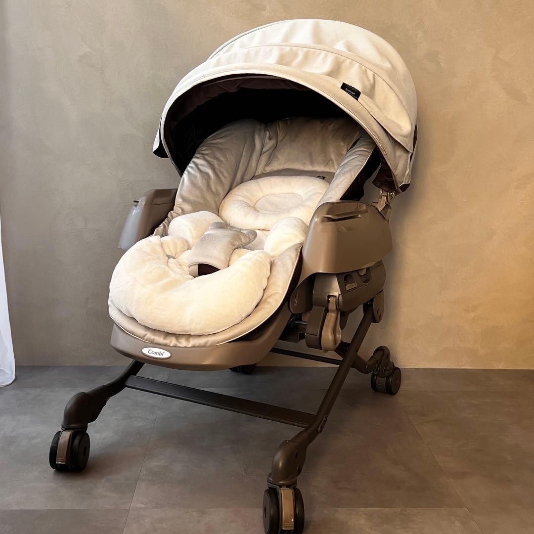 Combi ネムリラ AUTO SWING BEDi EGシリーズ 夏用シート付 - メルカリ