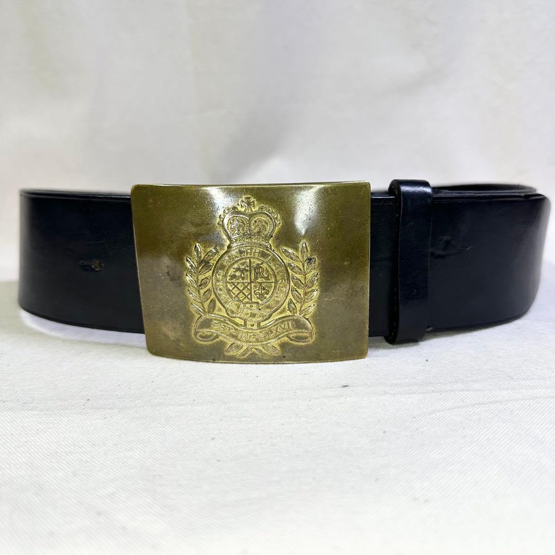 POLO RALPH LAUREN ポロ ヴィンテージ ブラック レザー ベルト