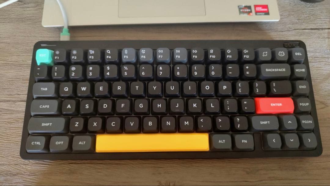 Nuphy halo 75 v2 ブラック 基盤＋キーキャップ Nuphy Halo75 V2: 75 Mechanical Keyboard | Black , Blue, Pink – NuPhy