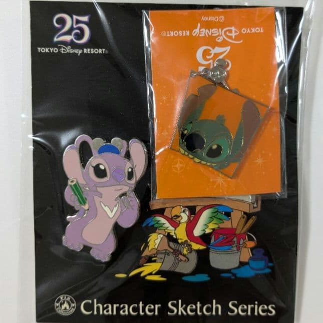 40個 ディズニー ピンバッジ チャーム まとめ売り ピントレ ピン