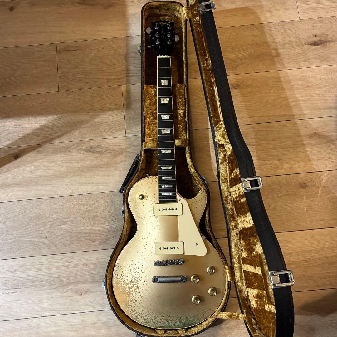 【1/5まで】Navigator Les Paul Gold Top P-90