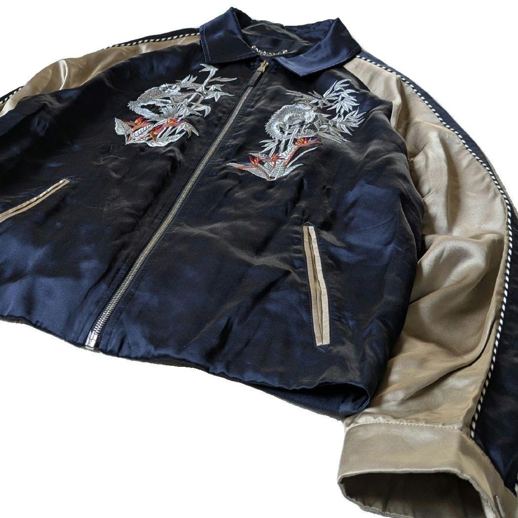 人気モデル】 ルイヴィトン スカジャン ジャケット サイズ52 XL 刺繡