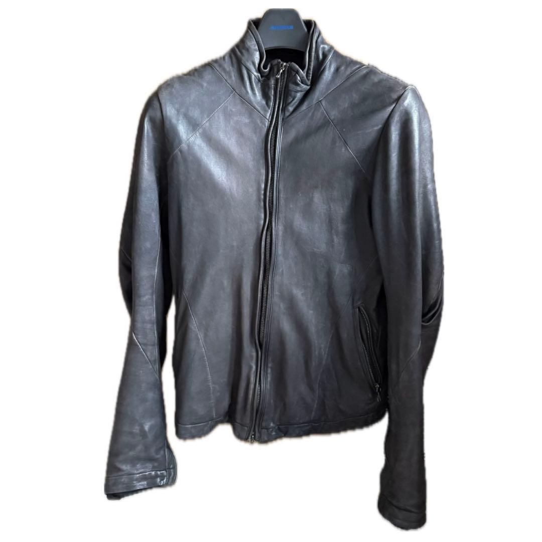 Julius レザージャケット ブラック