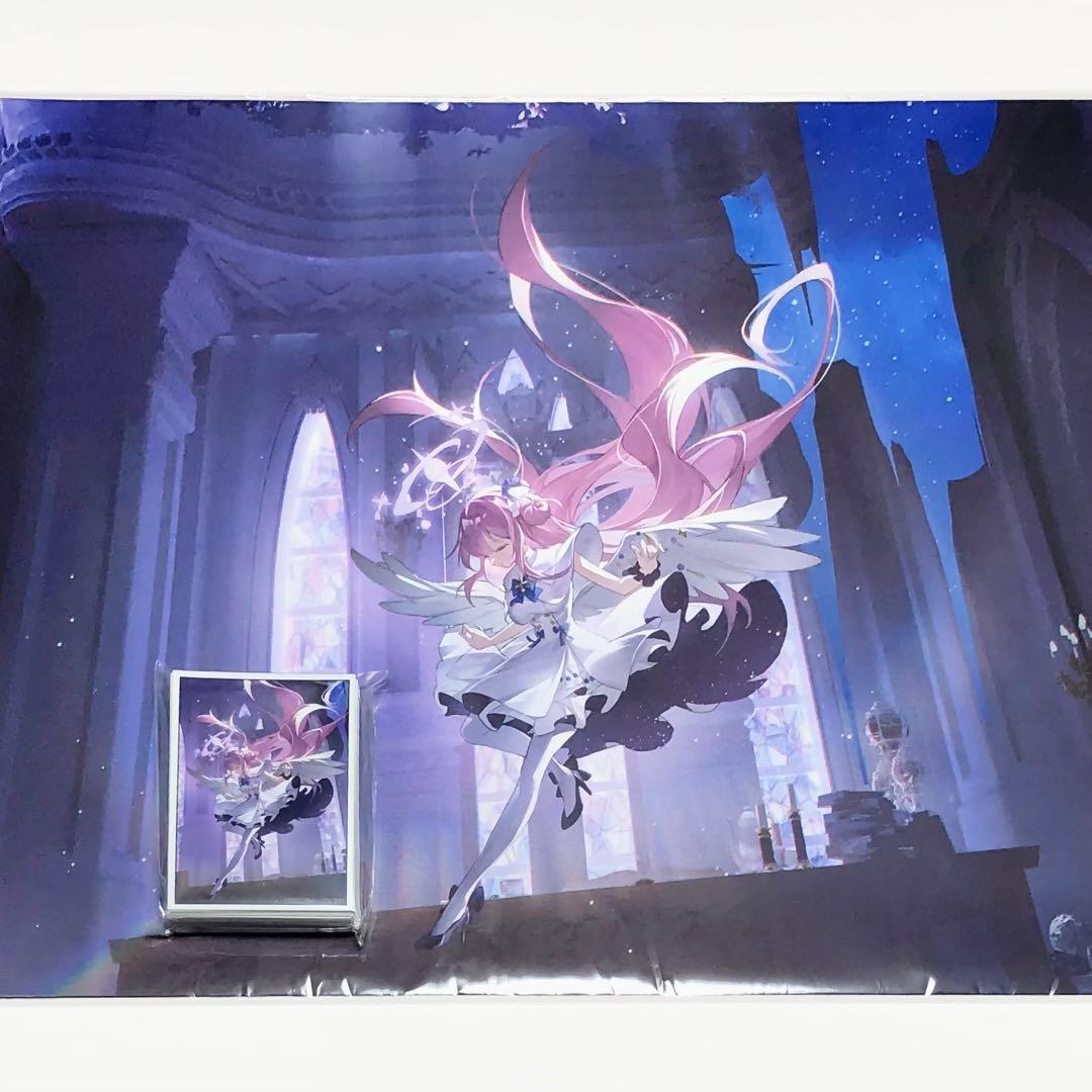 聖園ミカ スリーブ プレイマット セット ブルーアーカイブ ブルアカ s_z Amazon.co.jp: ブルーアーカイブ 聖園ミカ カードスリーブ プレイ