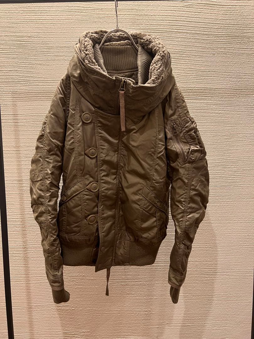 ジャケット・アウター 00s archive goa military bomber jacket