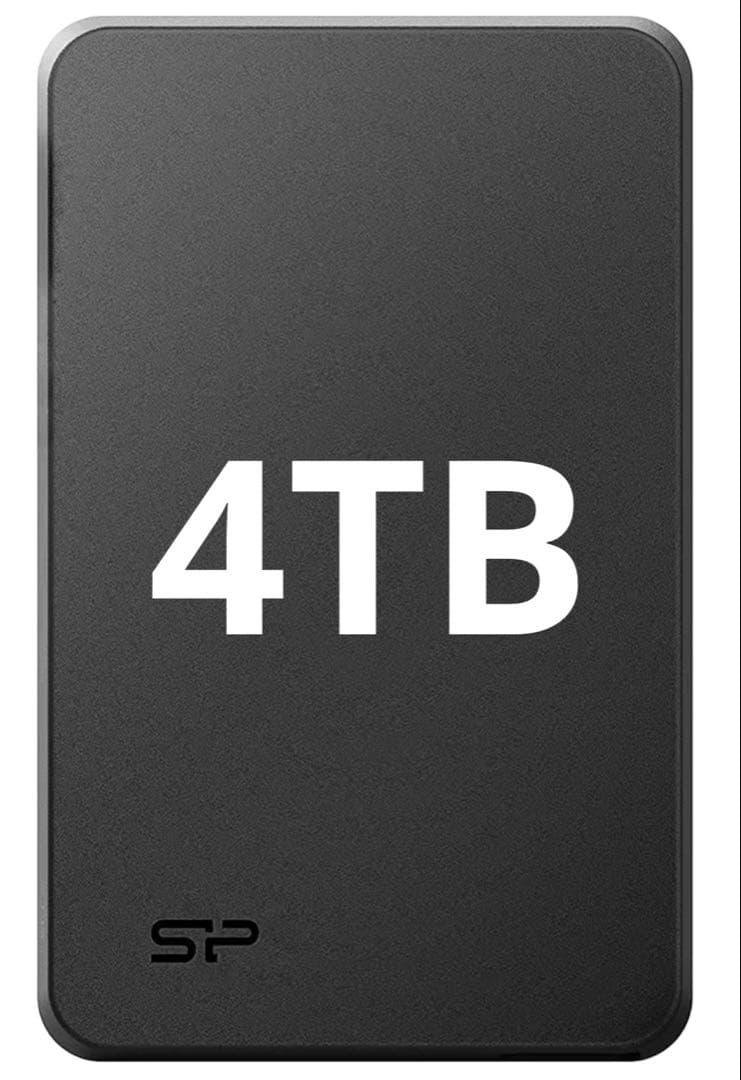 【外付けSSD 4TB】SP Stream S05 ポータブルSSD Silicon Power（シリコンパワー） SSD 外付けssd 4TB Gen 1 Type-A to